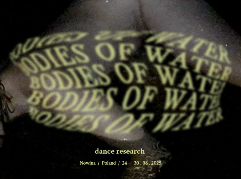 Zdjęcie: Nowina: Open call “bodies of Water. dance Research”