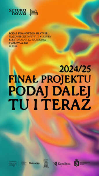 Zdjęcie: Warszawa: finał projektu PODAJ DALEJ w Mazowieckim Instytucie Kultury