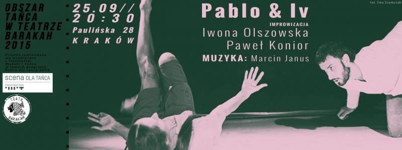 Zdjęcie: Kraków: Iwona Olszowska i Paweł Konior wystąpią wspólnie w ramach „Obszaru tańca w Teatrze Barakah”
