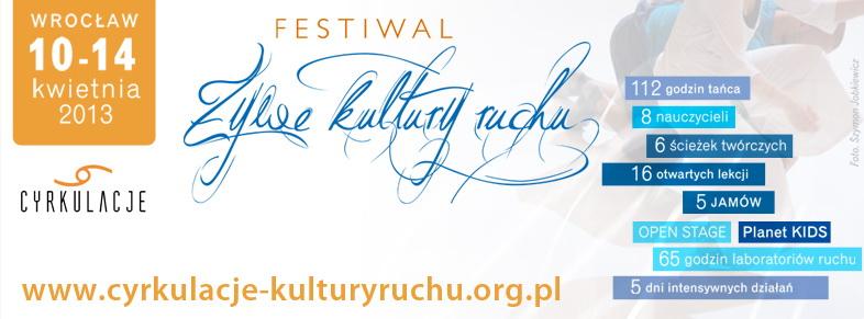 Zdjęcie: Wrocław: Jutro startuje Festiwal „CYRKULACJE” – Żywe Kultury Ruchu