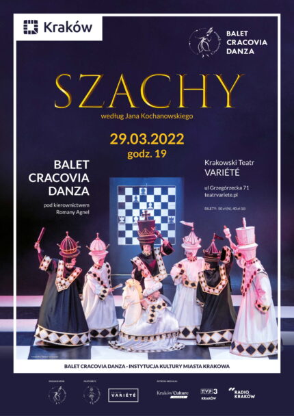 Zdjęcie: Kraków: Balet Dworski „Cracovia Danza” „Szachy” – chor. Romana Agnel