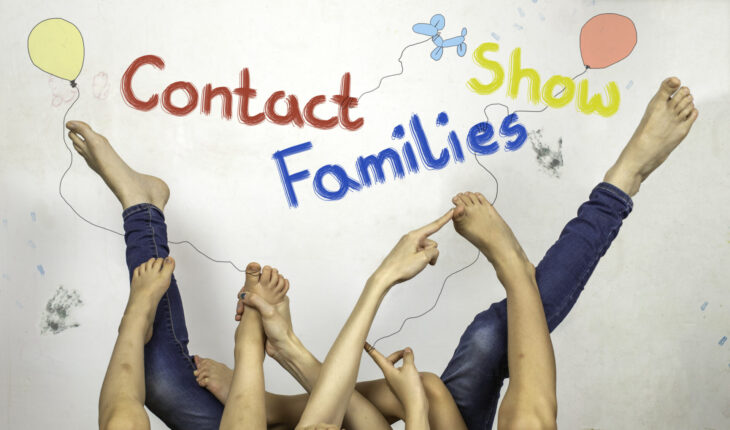Grafika projektu „Contact Families Show”: Filip Wańtuch