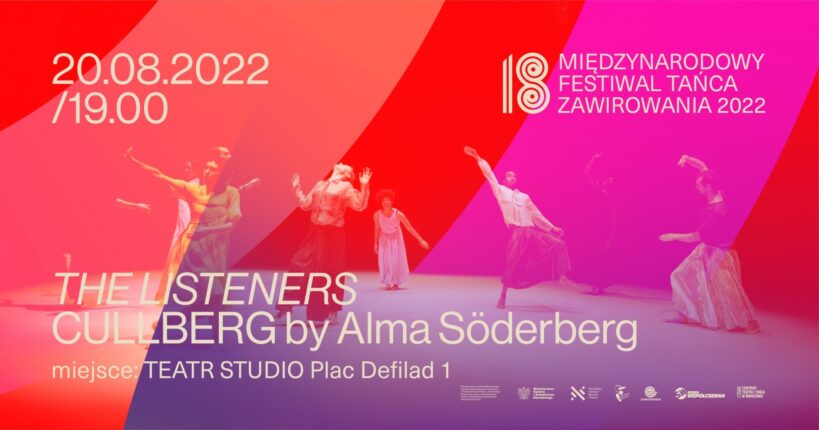 Warszawa/ 18. Międzynarodowy Festiwal Tańca Zawirowania: Cullberg „The Listeners” – chor. Alma Söderberg