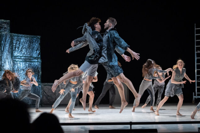 Polski Teatr Tańca i bodytalk „Romeos & Julias unplagued. Traumstadt” – chor. Yoshiko Waki. Fot. Dawid Linkowski