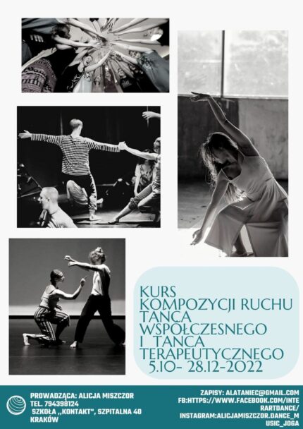 Zdjęcie: Kraków: Kurs Kompozycji Ruchu, Tańca Współczesnego i Tańca Terapeutycznego