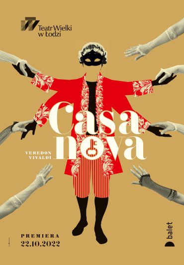 Zdjęcie: Łódź: Premiera spektaklu „Casanova” w choreografii Graya Veredona na 26. Łódzkich Spotkaniach Baletowych