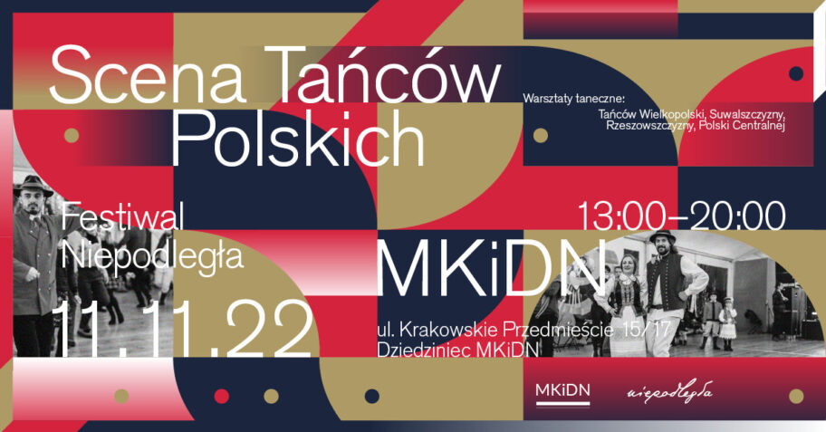 Zdjęcie: Warszawa: Scena Tańców Polskich w ramach Festiwalu Niepodległa na Krakowskim Przedmieściu