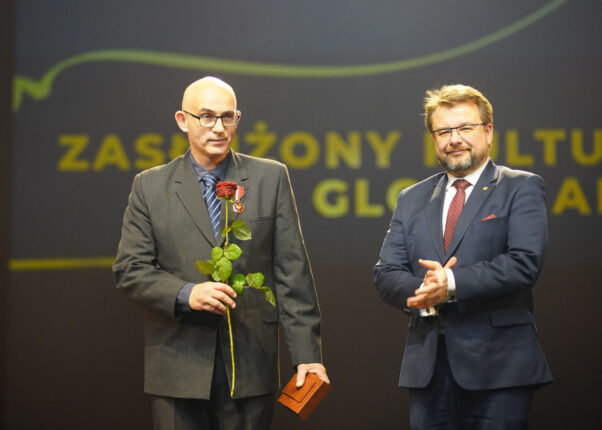 Na zdjęciu: Tomasz Jagodziński, Piotr Adamczyk. Fot. Joanna Miklaszewska