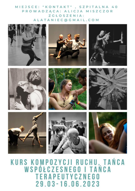 Zdjęcie: Kraków: Kurs kompozycji ruchu, tańca współczesnego i tańca terapeutycznego