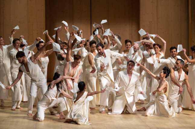 Claudio Monteverdi/Sasha Waltz & Guests „Orfeo”. Fot. Sebastian Bolesch
