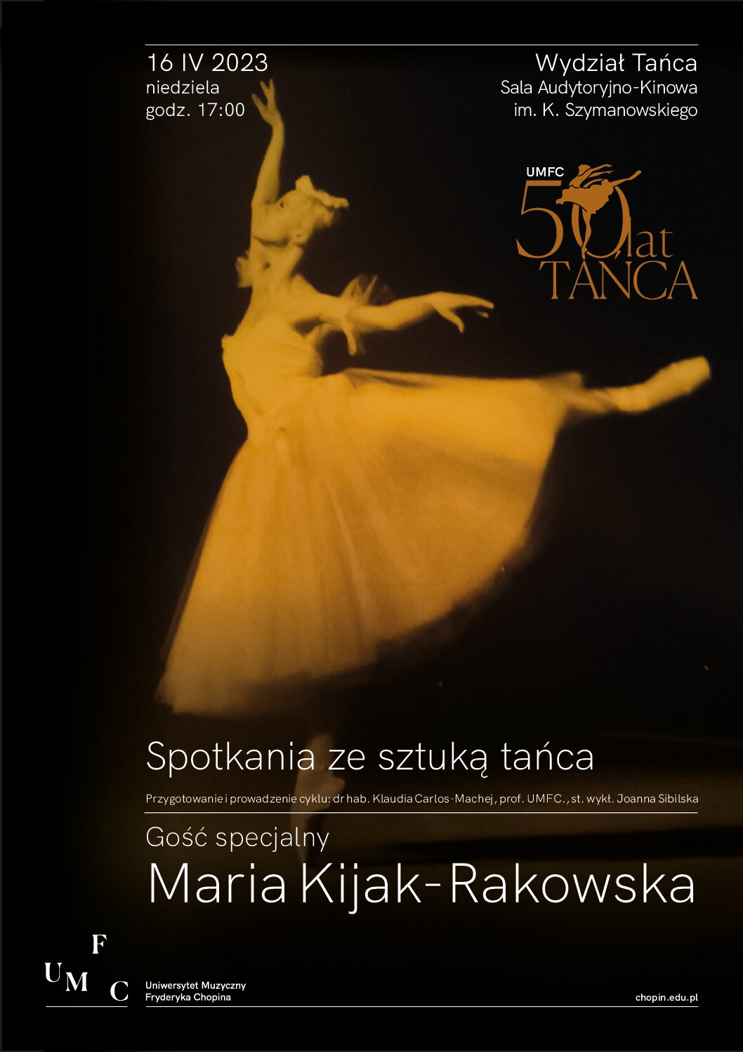 Zdjęcie: Warszawa / „Spotkanie ze sztuką tańca”: Maria Kijak-Rakowska