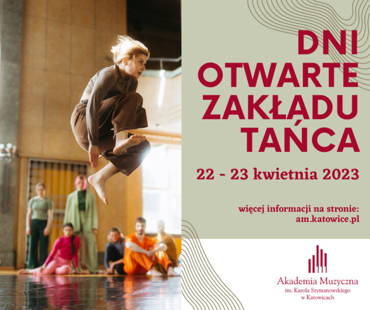Zdjęcie: Katowice: Dni Otwarte Zakładu Tańca Akademii Muzycznej w Katowicach