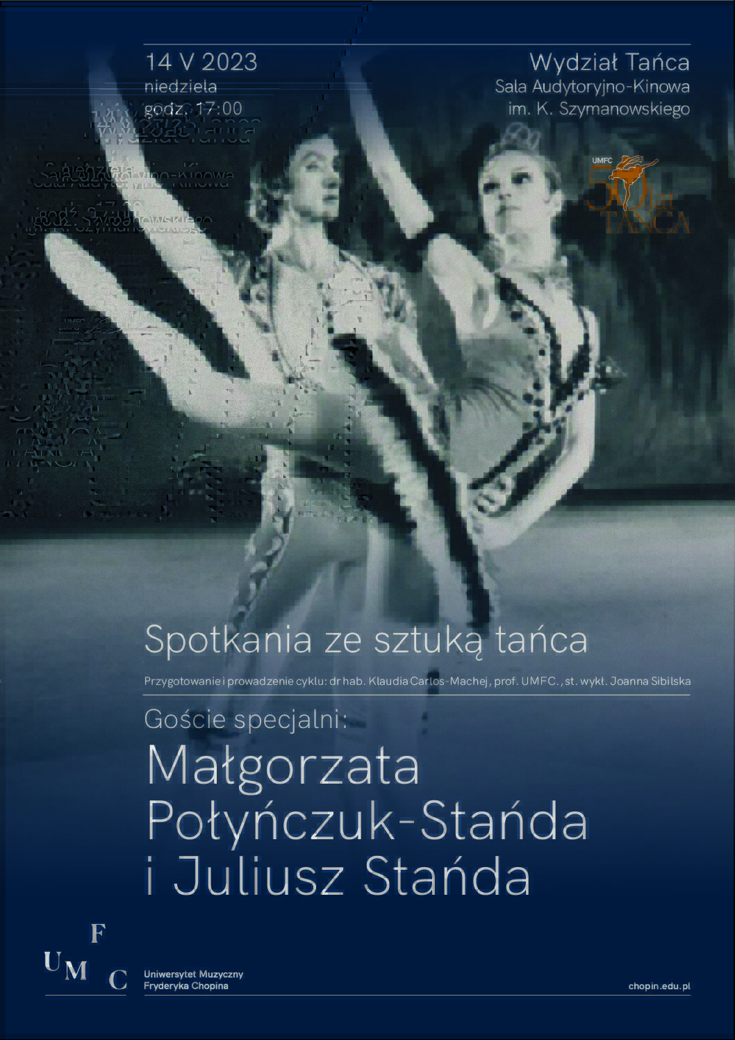 Zdjęcie: Warszawa / „Spotkanie ze sztuką tańca”: Małgorzata Połyńczuk-Stańda i Juliusz Stańda