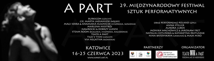 Zdjęcie: Katowice: 29. Międzynarodowy Festiwal Sztuk Performatywnych A Part