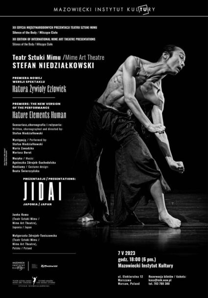 Zdjęcie: Warszawa: XII Międzynarodowe Prezentacje Teatru Sztuki Mimu „Silence of the Body / Milczące Ciało”