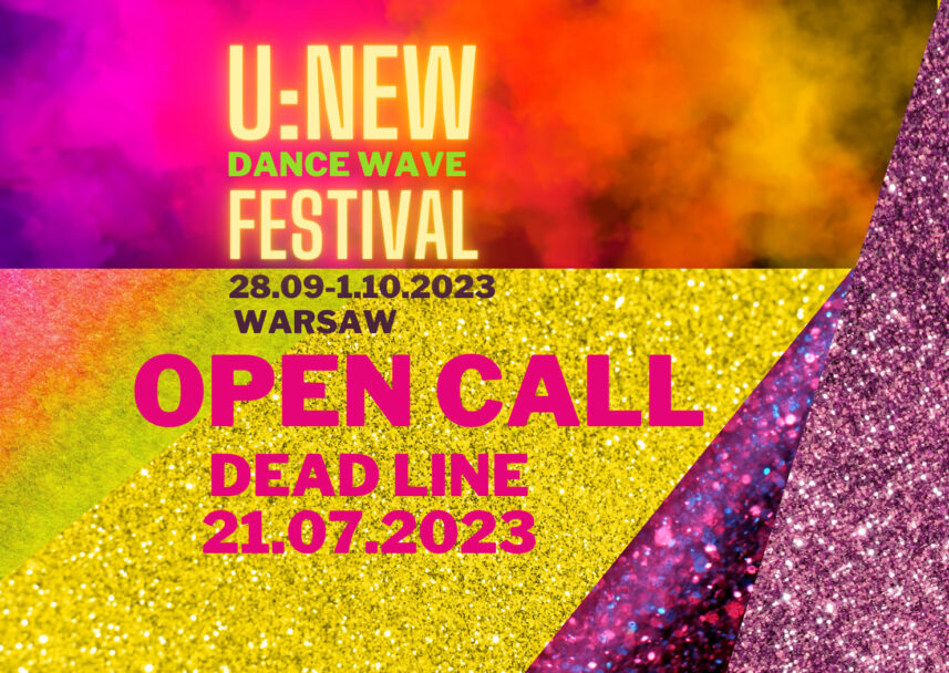 Zdjęcie: Warszawa: Open call na „U:NEW Dance Wave Festival”