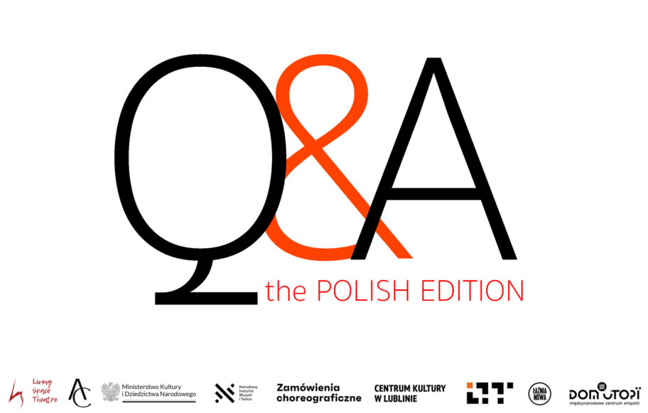 Zdjęcie: Kraków/Zamówienia choreograficzne 2023: Living Space Theatre „Q&A” (the Polish Edition) – chor. Rachel Erdos