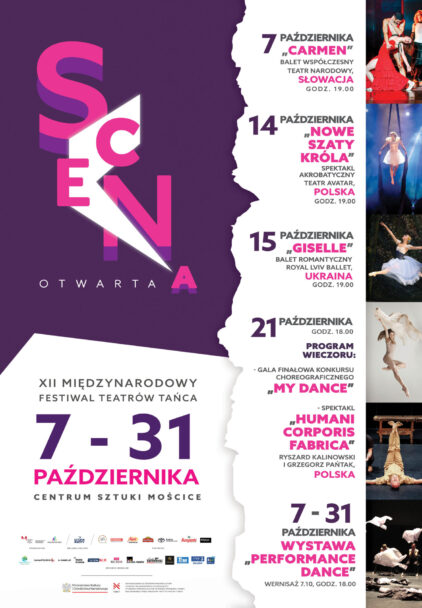 Zdjęcie: Tarnów: 12. Międzynarodowy Festiwal Teatrów Tańca Scena Otwarta