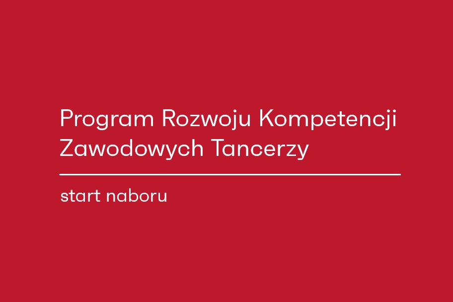 Zdjęcie: NIMiT: Nabór wniosków do Programu Rozwoju Kompetencji Zawodowych Tancerzy – edycja II/2024