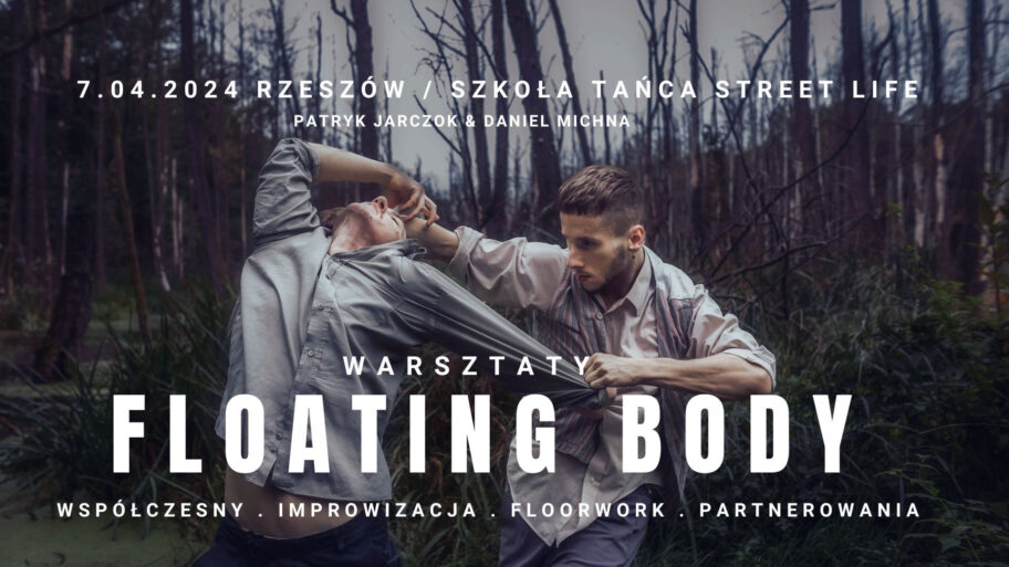 Zdjęcie: Rzeszów: Warsztaty „Floating Body” z Danielem Michną i Patrykiem Jarczokiem