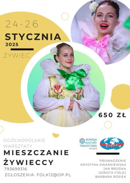 Zdjęcie: Żywiec: Warsztaty folkloru taneczno-muzycznego mieszczan żywieckich