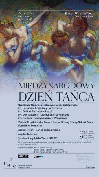 Zdjęcie: Warszawa / UMFC: Koncert z okazji Międzynarodowego Dnia Tańca