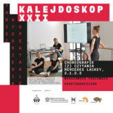 Zdjęcie: Białystok / XXII Festiwal Kalejdoskop: Performans liminalny: „Choreografie (z) czytania Mercedes Lackey, 2.1.2.3″ Warszawska Pracownia Kinetograficzna