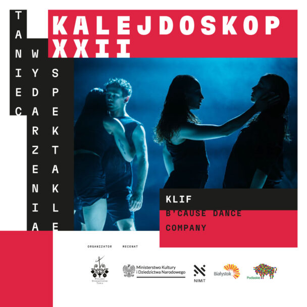 Zdjęcie: Białystok / XXII Festiwal Kalejdoskop: B’cause Dance Company „Klif” – chor. Jakub Mędrzycki