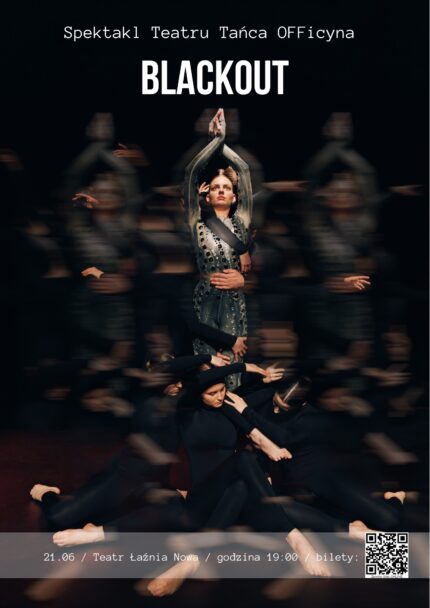 Zdjęcie: Kraków / Teatr Łaźnia Nowa: Teatr Tańca OFFicyna „Blackout” – chor. Jarek Kruczek
