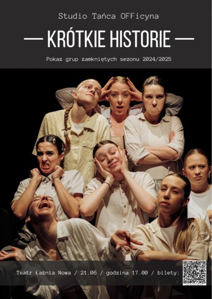 Zdjęcie: Kraków / Teatr Łaźnia Nowa: Studio Tańca OFFicyna „Krótkie historie”