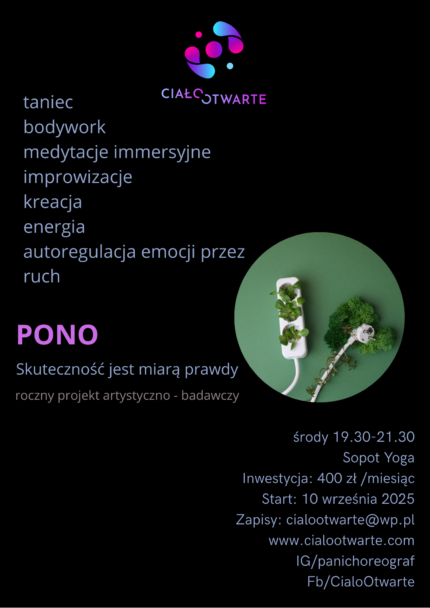 Zdjęcie: Sopot: Projekt artystyczno-badawczy „Ciało Otwarte” 2025/2026