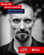 Zdjęcie: Maciej Kuźmiński został uhonorowany główną nagrodą Study UK Alumni Awards