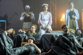 Zdjęcie: Bytom: „Czarodziejska Góra. Wykasływanie” w choreografii Anny Obszańskiej w Teatrze Telewizji
