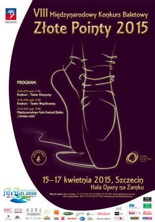Zdjęcie: Szczecin: VIII Międzynarodowy Konkurs Baletowy „Złote pointy” 2015