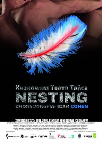 Zdjęcie: Kraków: Krakowski Teatr Tańca – premiera spektaklu „Nesting” w choreografii Idana Cohena