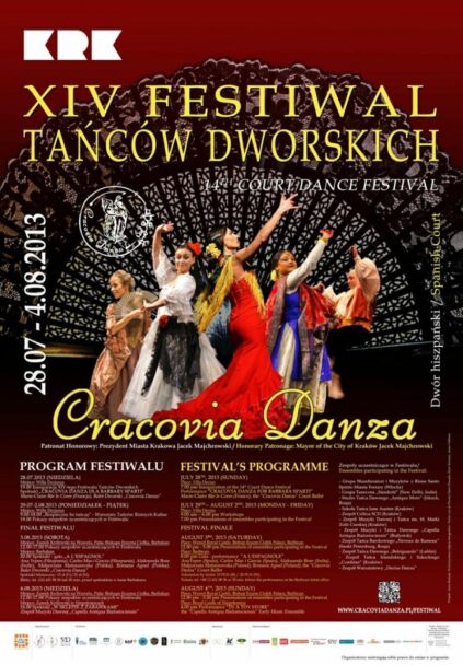 Zdjęcie: Kraków: Gala finałowa „A L’ESPAGNOL” na zakończenie XIV Festiwalu Tańców Dworskich „CRACOVIA DANZA”