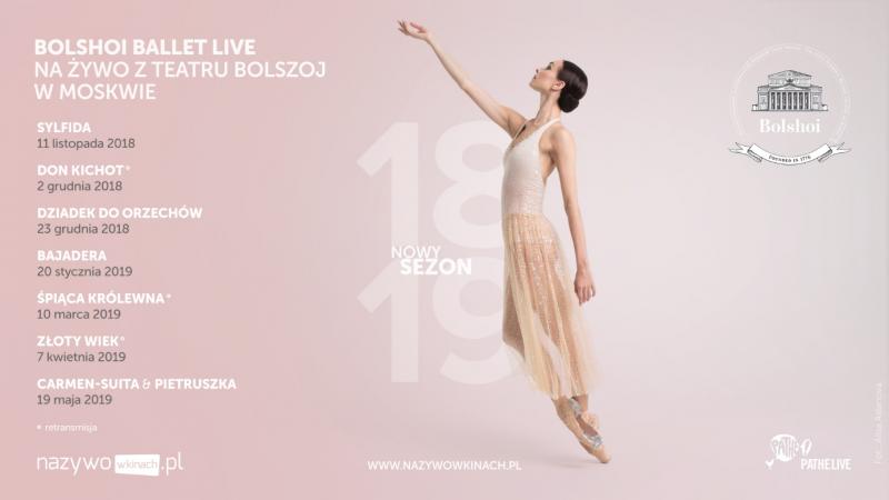 Zdjęcie: Bolshoi Ballet Live 2018-2019 – nowy sezon transmisji baletowych z Moskwy ogłoszony!