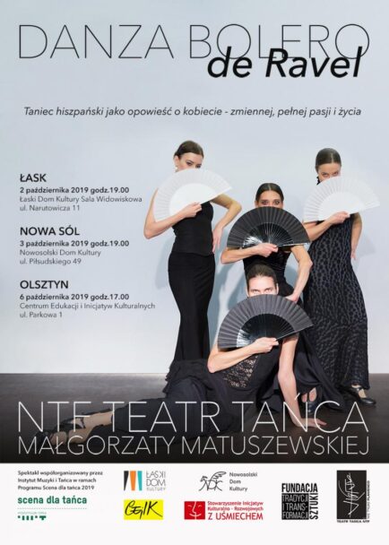 Zdjęcie: Scena dla tańca 2019: „Danza Bolero de Ravel” Małgorzaty Matuszewskiej w Łasku, Nowej Soli i Olsztynie