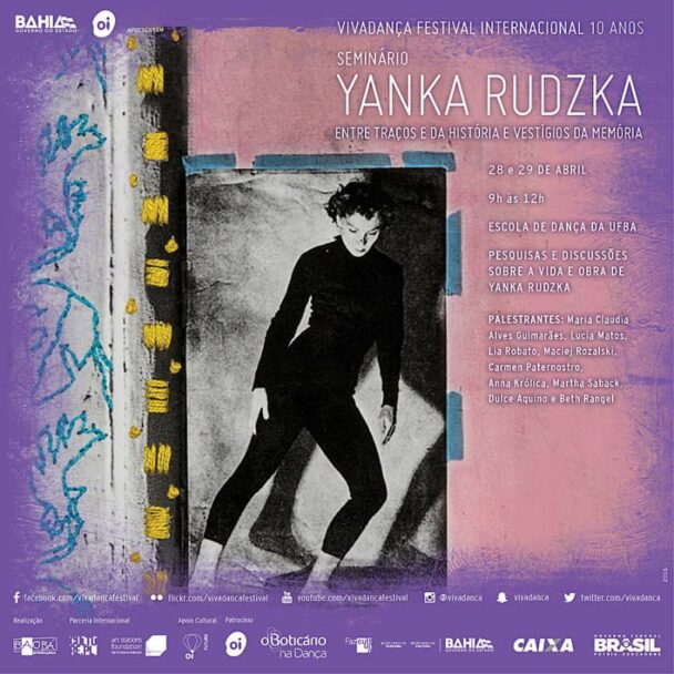 Zdjęcie: Rok Kultury Polskiej w Brazylii: Projekt „Yanka Rudzka” i Art Stations Foundation na Festiwalu Vivadança