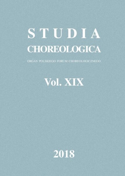 Zdjęcie: Ukazał się XIX tom „Studia Choreologica”