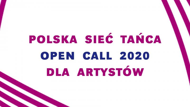 Zdjęcie: Ogłoszenie wyników konkursu na dwa wieczory do puli Polskiej Sieci Tańca 2020