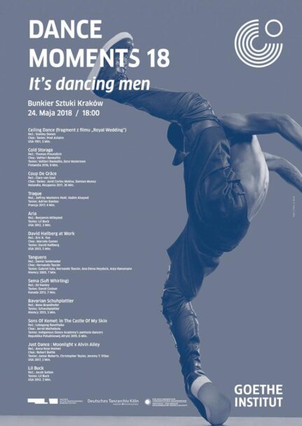 Zdjęcie: Kraków: Przegląd filmów tańca „Dance Moments 2018” – Mężczyźni nie umieją tańczyć?