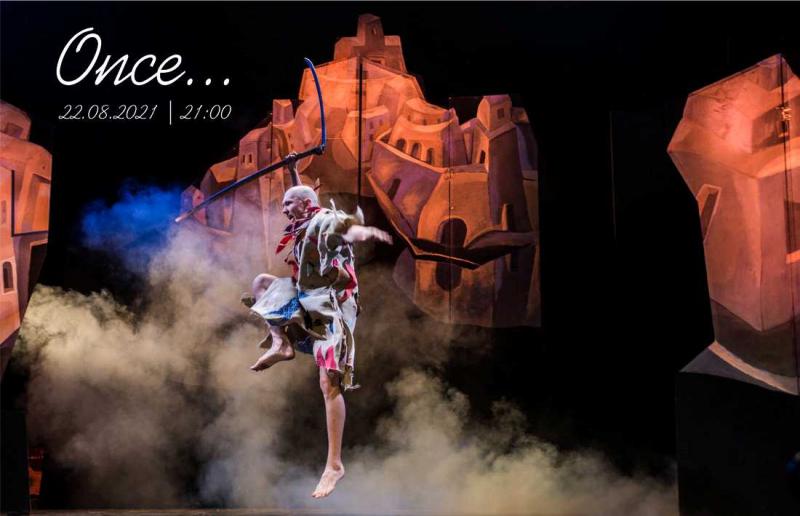 Zdjęcie: Gdańsk: Spektakl „Once…” na 25-lecie Międzynarodowego Festiwalu Teatrów Plenerowych i Ulicznych