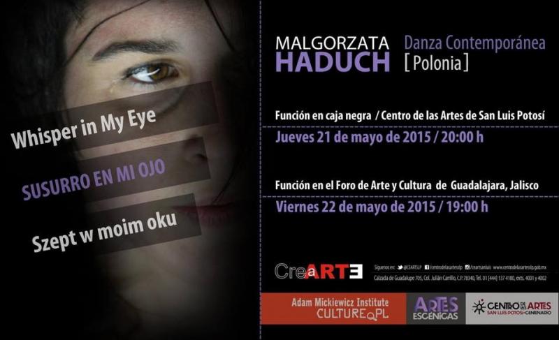Zdjęcie: Mexico: Małgorzata Haduch premieres new piece