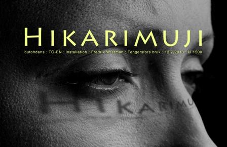 Zdjęcie: Fengersfors, Szwecja: „Hikarimuji” – instalacja Fredrika Wretmana i performance butoh TO-EN