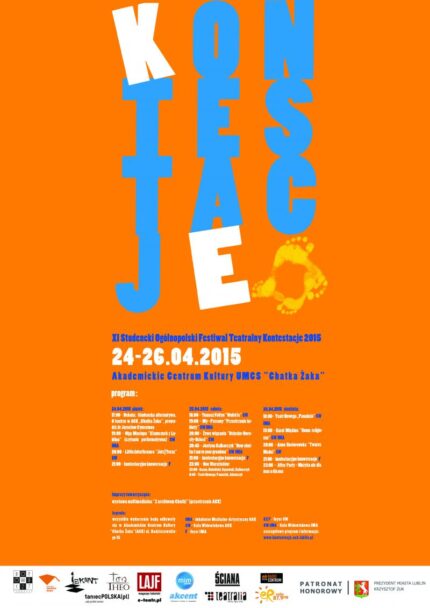 Zdjęcie: Lublin: Od jutra XI Studencki Ogólnopolski Festiwal Teatralny „Kontestacje” – w programie taniec i performans