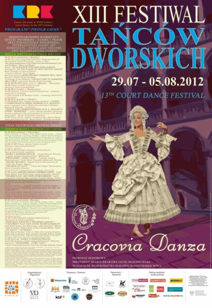 Zdjęcie: Kraków/XIII Festiwal Tańców Dworskich: „Tańce i balety w XVIII wieku” – spektakl baletowy