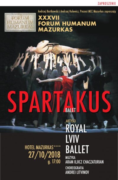 Zdjęcie: Ożarów Mazowiecki: Benefis Bożeny Kociołkowskiej i spektakl „Spartakus” w wykonaniu Royal Lviv Ballet