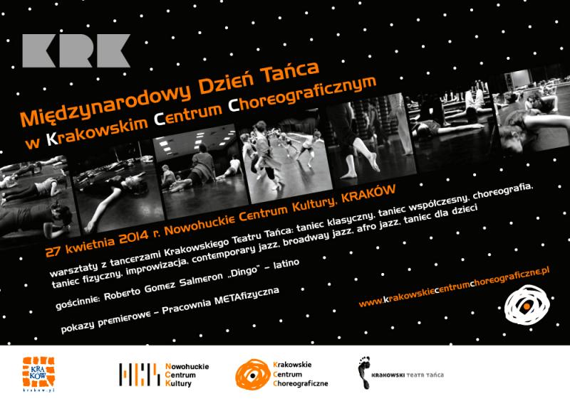 Zdjęcie: Kraków: Międzynarodowy Dzień Tańca w Krakowskim Centrum Choreograficznym