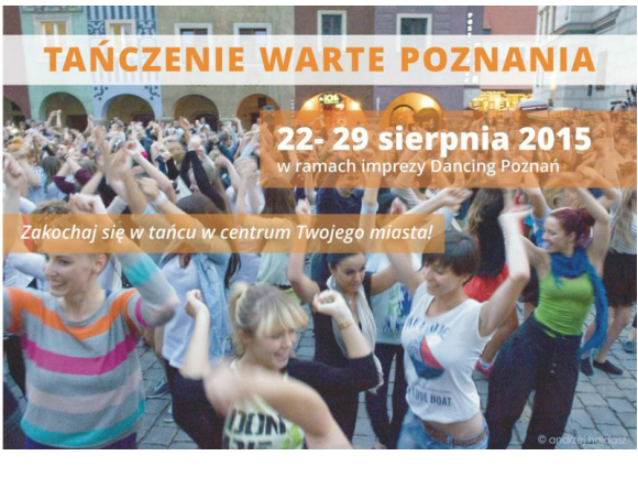 Zdjęcie: „Tańczenie Warte Poznania” – projekt w ramach Dancing Poznań 2015
